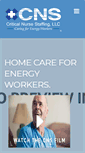 Mobile Screenshot of cnscares.com